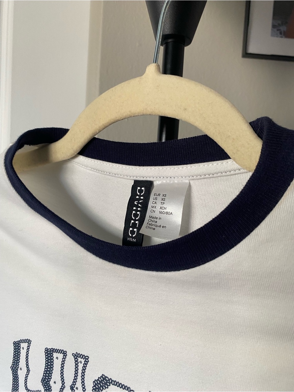 H&M Ringer Tee - Picture 2 of 3
